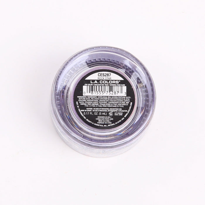 Gelly Glam Ombretto in crema metallizzata - L.A. Colors : Rockstar - 2