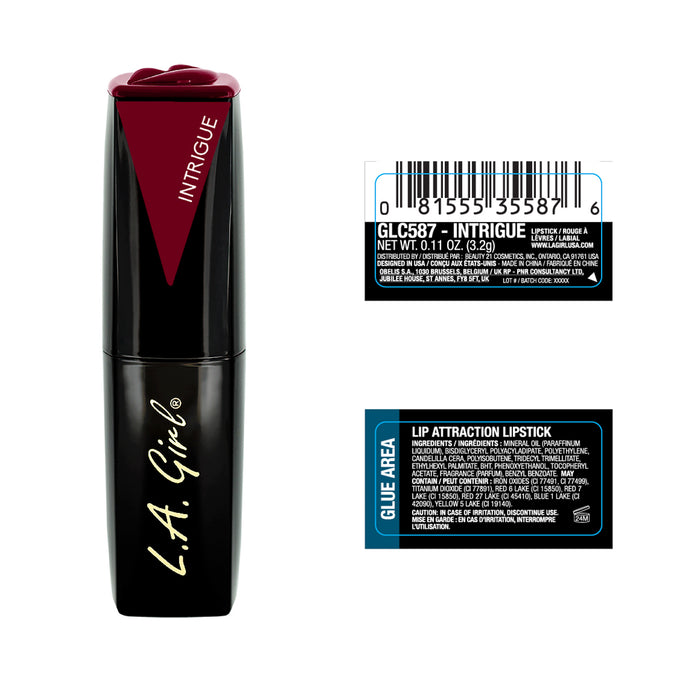 Barra de Labios - Attrazione labbra - La Girl - L.A. Girl : Intrigue - 2