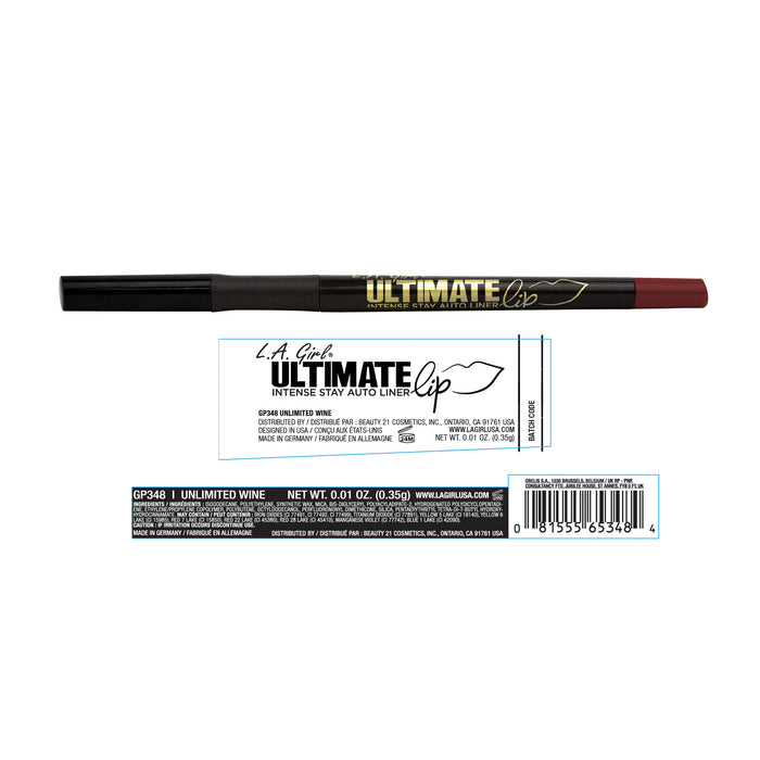 Rossetto automatico - Ultimate Intense - L.A. Girl : Unlimited Wine - 2