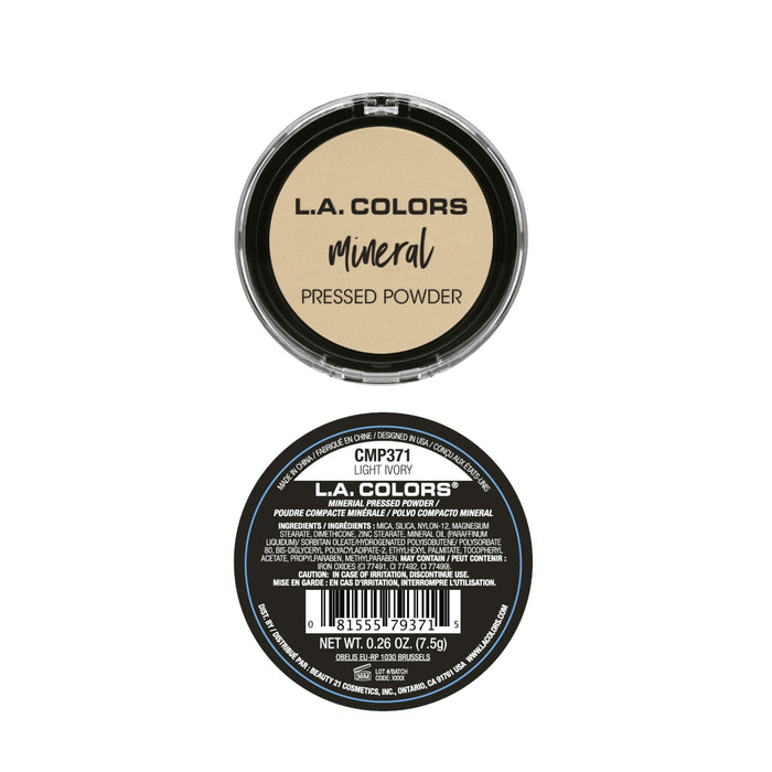 Polveri minerali compatte - L.A. Colors : Light Ivory - 2