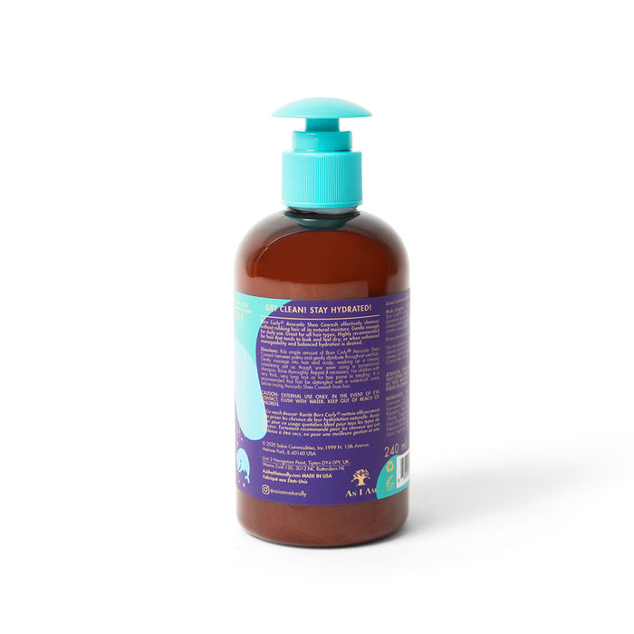 Born Curly Avocado Shea Cowash Cleansing Conditioner 240ml - As I Am - 2