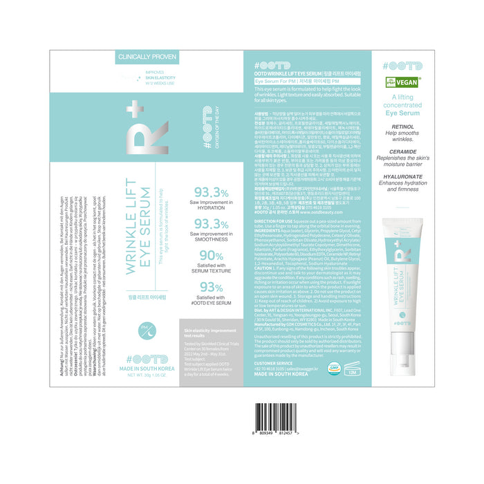 Siero antirughe per gli occhi Wrinkle - Ootd - 2