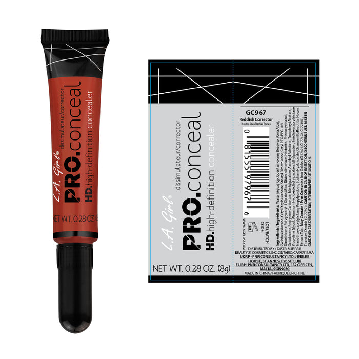 Correttore Liquido - Correttore Pro Conceal Hd - L.A. Girl : Reddish - 2