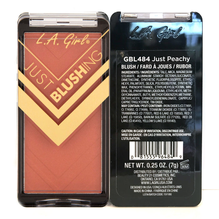 Colorete - Solo arrossire - L.A. Girl : Just Peachy - 2