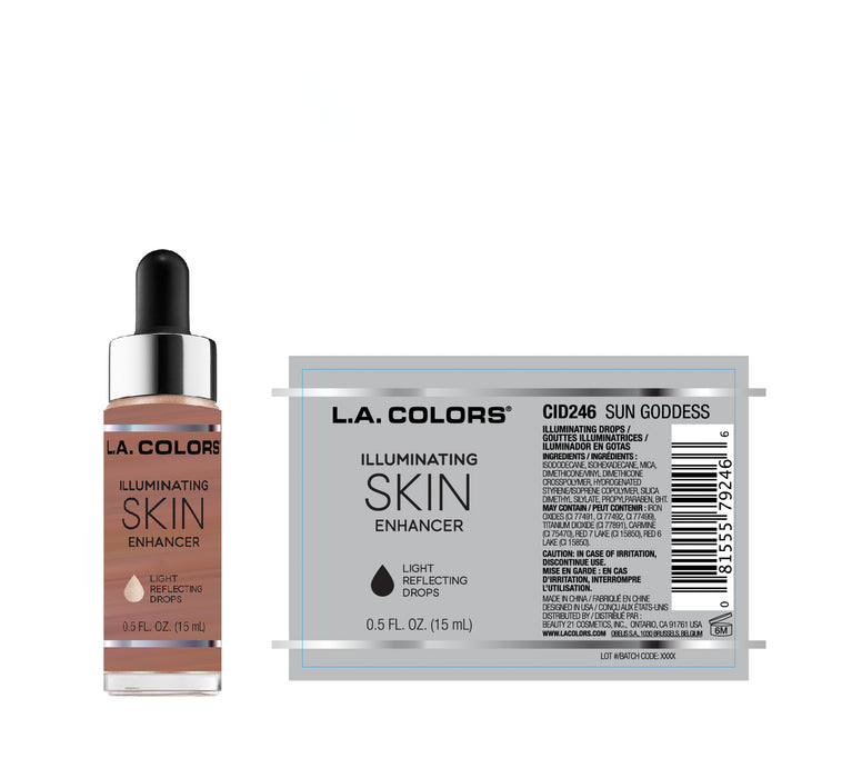 Illuminatore liquido Skin Enhancer - L.A. Colors : Sun Goddess - 2