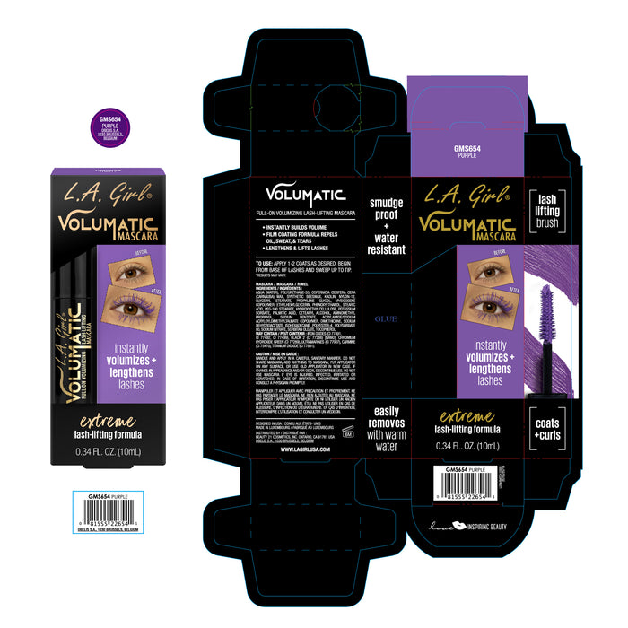 Mascara - Volumatico - L.A. Girl : Purple - 2