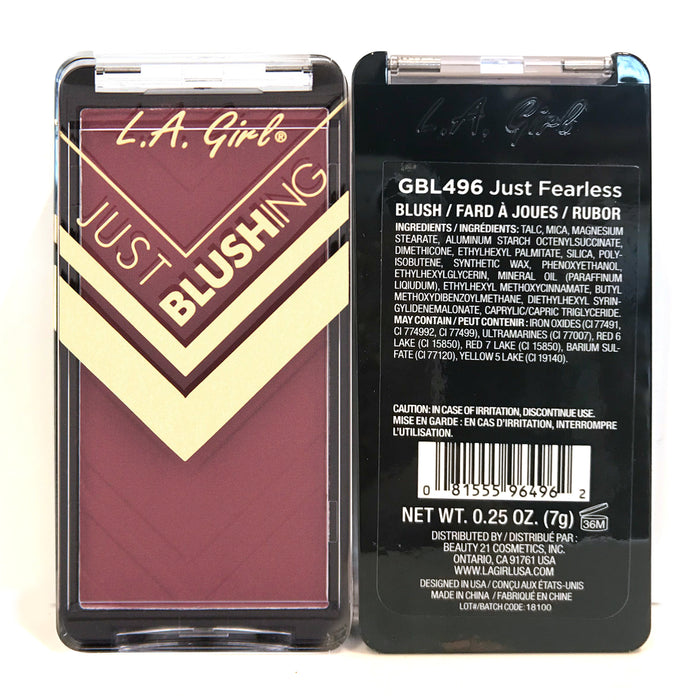 Colorete - Solo arrossire - L.A. Girl : Just Fearless - 2