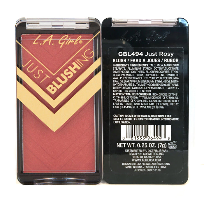 Colorete - Solo arrossire - L.A. Girl : Just Rosy - 2