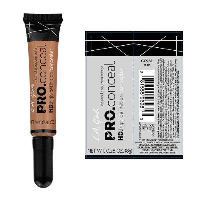 Correttore Liquido - Correttore Pro Conceal Hd - L.A. Girl : Toast - 2