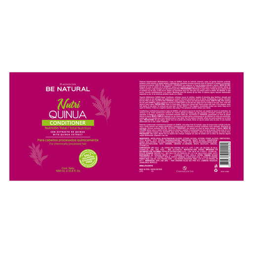 Balsamo Nutri Quinoa - 1l - Be Natural - 2