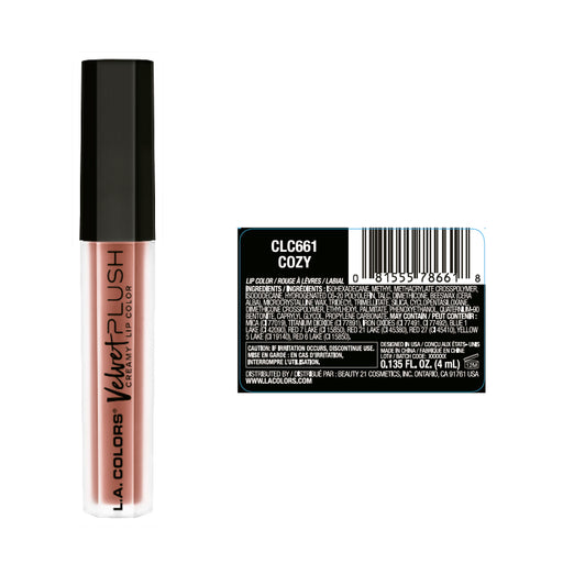 Labial Liquido velluto peluche - L.A. Colors - 2