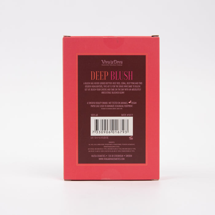 Palette di fard ed evidenziatori - Deep Blush - Viva la Diva - 3