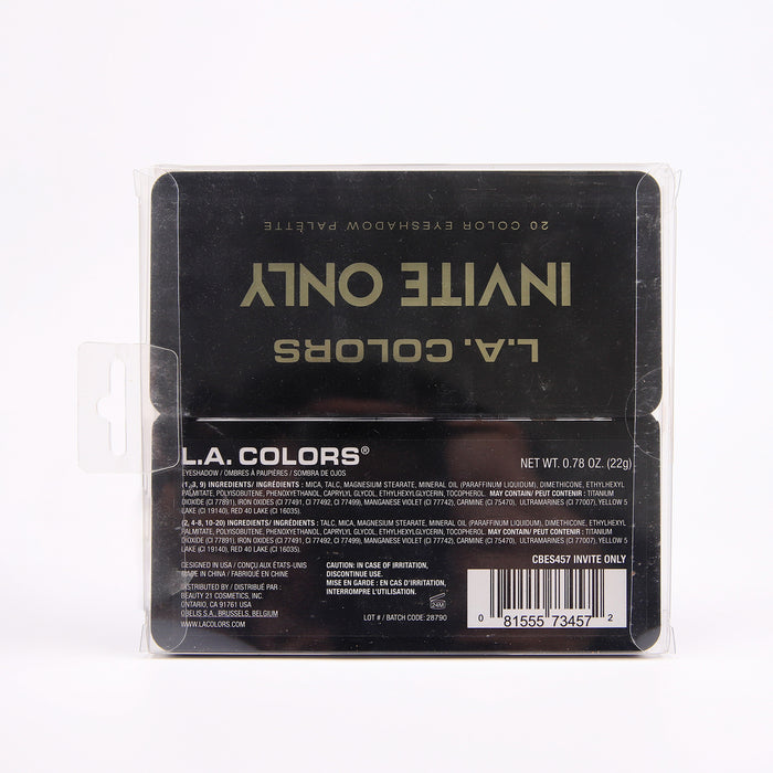 Tavolozze di ombre per feste - L.A. Colors : Paleta de sombras Party - Invite Only - L.A Colors - 3