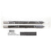 Matita Eyeliner Gel Glide - L.A. Girl : Silver Streak - 2