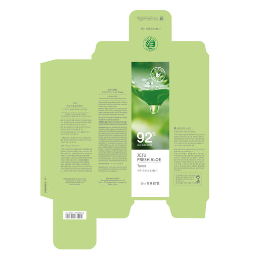 Tonico viso all&#39;aloe fresca Jeju 155 ml - The Saem - 2