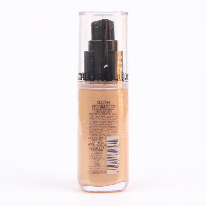 Fondotinta liquido - Veramente opaco - L.A. Colors : Medium Beige - 2