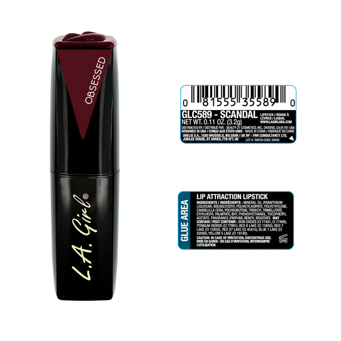 Barra de Labios - Attrazione labbra - La Girl - L.A. Girl : Scandal - 2