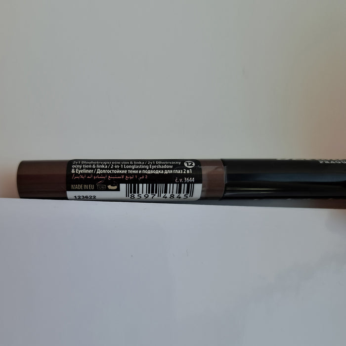 N. 01 Ombretto e Liner a lunga tenuta - Dermacol : Nº 12 - 2