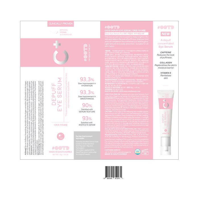 Siero antirughe occhi Depuff - Ootd - 3