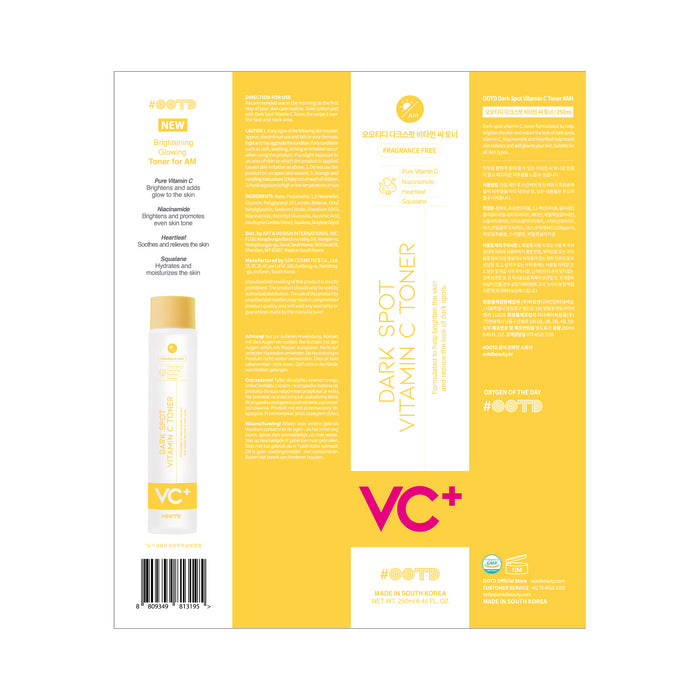 Tonico Vitamina C per Macchie Scure - Ootd - 3