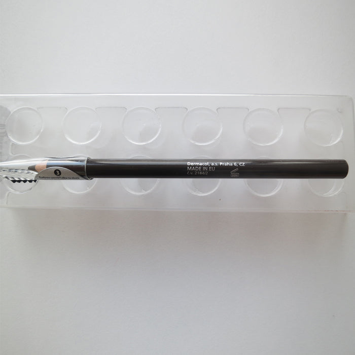 Matita morbida per sopracciglia - Dermacol : Lápiz de cejas - 03 - 4