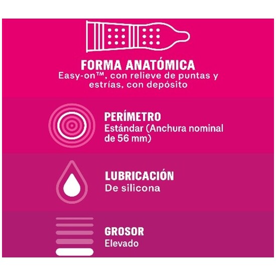 Durex Donne Piacere 3 Pz - Durex - 3