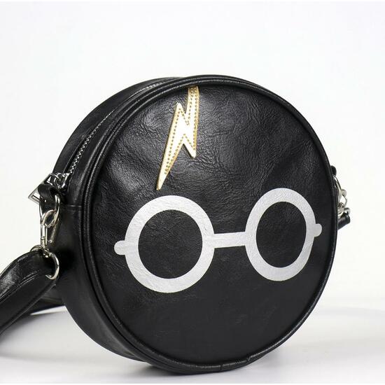 Borsa a tracolla in finta pelle Harry Potter nera - Cerdá - 3