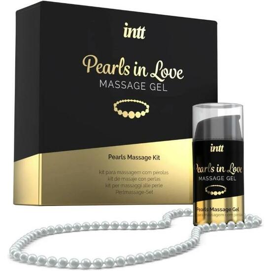 Perle in Amore - Gel massaggiatore con collana di perle - Intt - 1