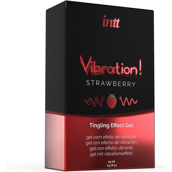 Vibratore Liquido Fragola 15ml - Intt - 3