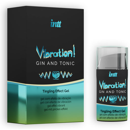 Vibratore Liquido Gin Tonic Vibrante da 15ml - Intt - 1