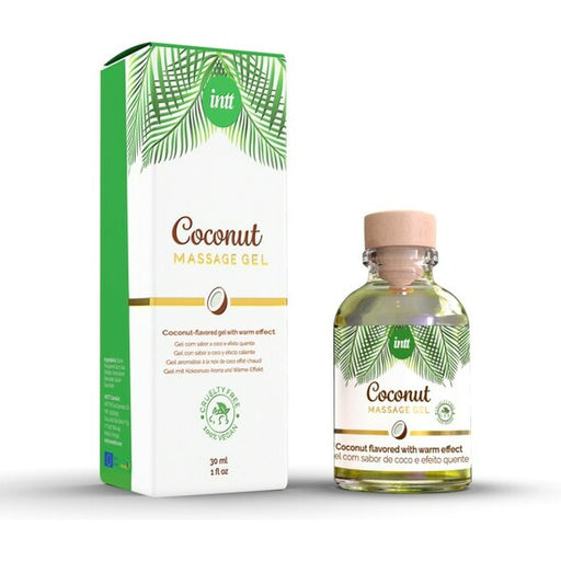 Vegan Gel Massaggio Baciabile Coco 30ml - Intt - 1