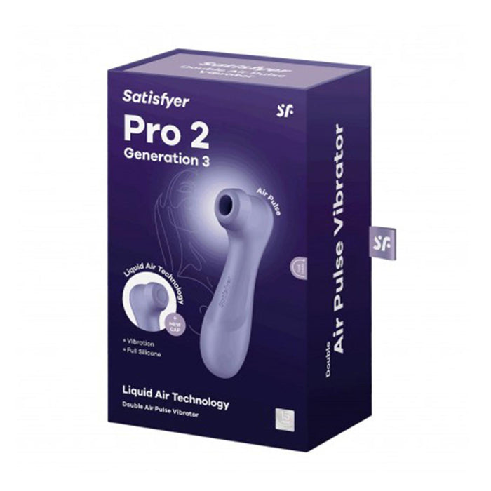 Pro 2 Generazione 3 - Vibratore Air Pulse - Violetta - Satisfyer - 1
