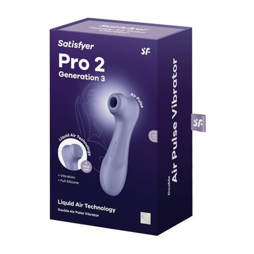 Pro 2 Generazione 3 - Vibratore Air Pulse - Violetta - Satisfyer - 2