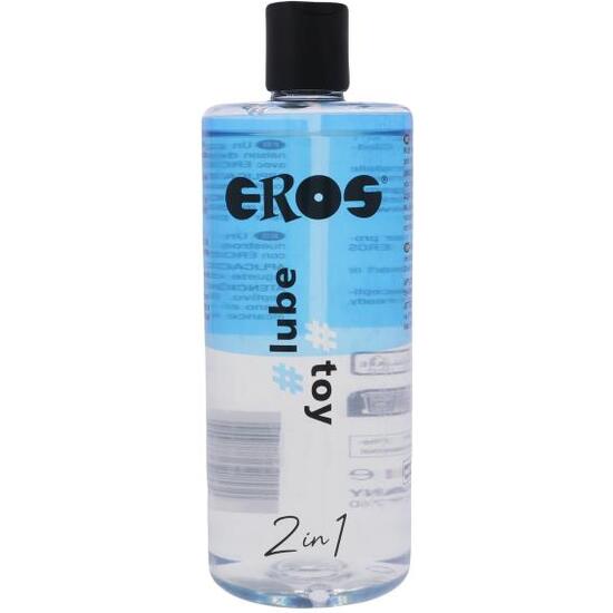 2 in 1 - Lubrificante a Base d'Acqua da 500 ml - Eros - 1