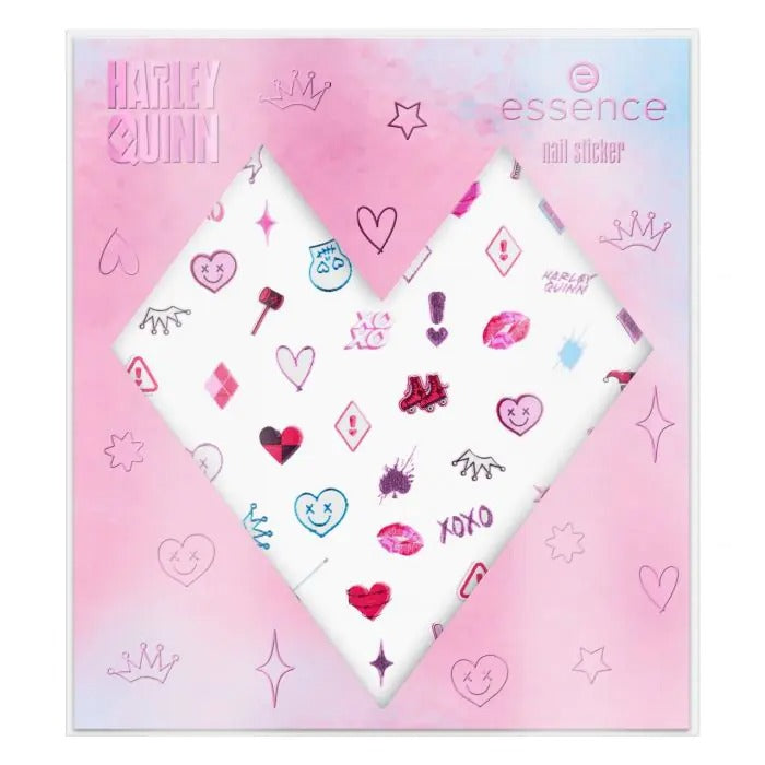 Adesivi per Unghie - Nail Art - Harley Quinn - Essence - 1