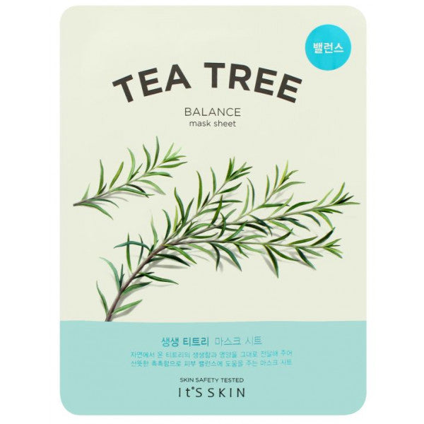 La maschera fresca in foglio al tea tree - Its Skin - 1