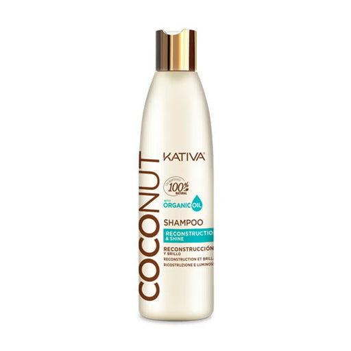 Shampoo rivitalizzante e lucidante con olio di cocco biologico 250 ml - Kativa - 1