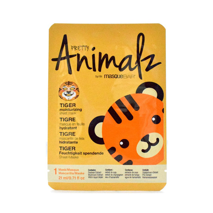 Maschera Viso Tigre Idratante - Animalz - 1