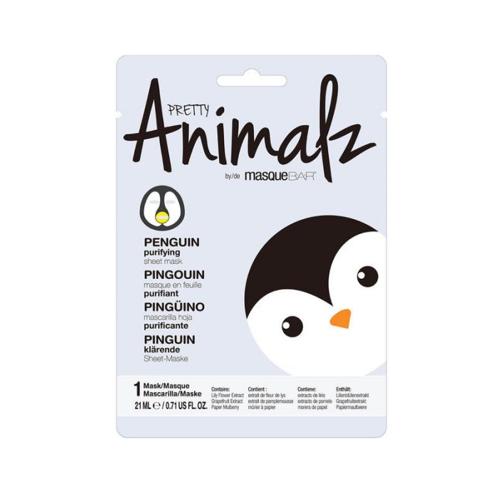 Maschera Viso Purificante Pingüino - Animalz - 1