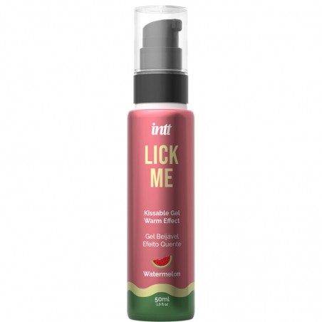 Gel Commestibile Lick Me Gusto Anguria Effetto Caldo - Intt - 1