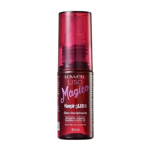 Olio per capelli disciplinante - Keeping Liss - Liscio Magico - 30ml - Lowell - 1