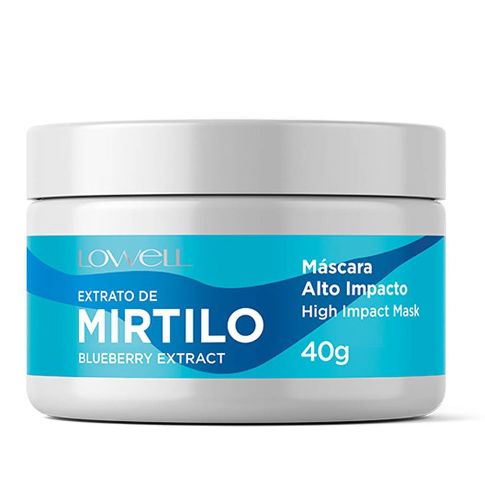 Maschera per capelli ad alto impatto estratto di mirtillo 240gr - Lowell - 1