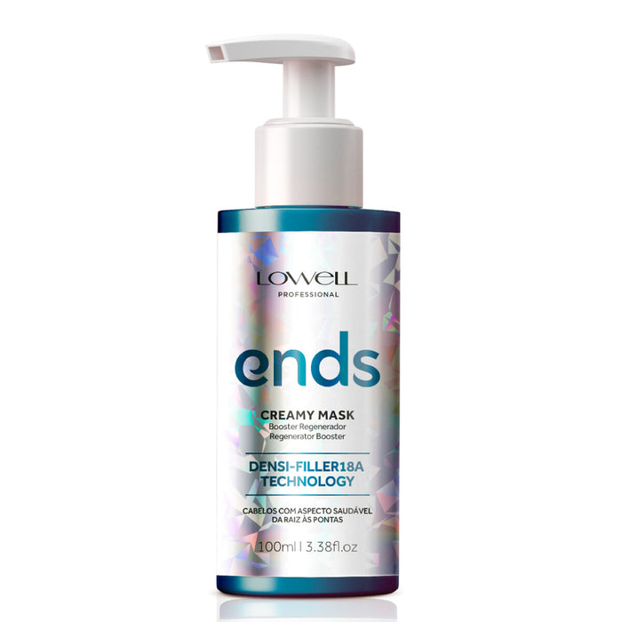 Maschera Rigenerante per Capelli Creamy Mask Ends 100ml - Lowell - 1
