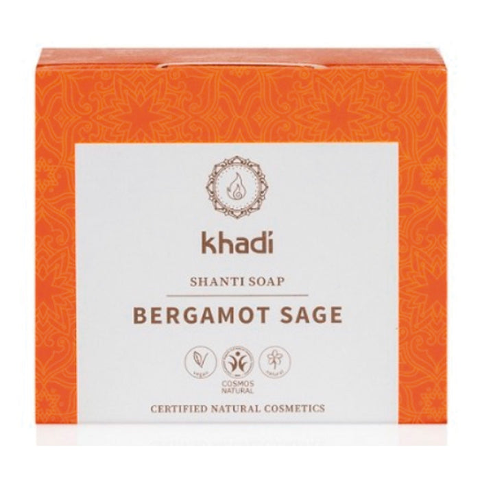 Shanti Sapone Bergamotto e Salvia 100 gr - Khadi - 1