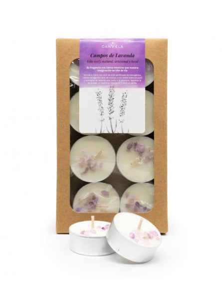 Candele Profumate da Tè CanVela - Khadi : Campos de Lavanda - 1