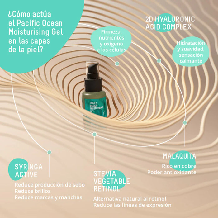 Gel Idratante Viso - Oil-Control Hydrating Gel 50ml - Freshly Cosmetics - 2