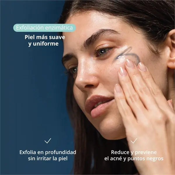 Siero Esfoliante con Acido Mandelico - Siero Enzimatico Blue Radiance - 30ml - Freshly Cosmetics - 3