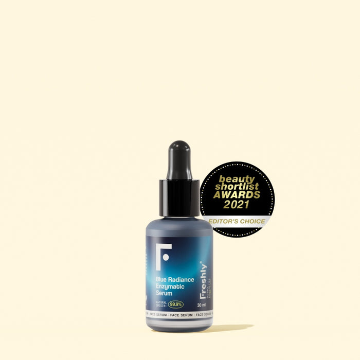 Siero Esfoliante con Acido Mandelico - Siero Enzimatico Blue Radiance - 30ml - Freshly Cosmetics - 5