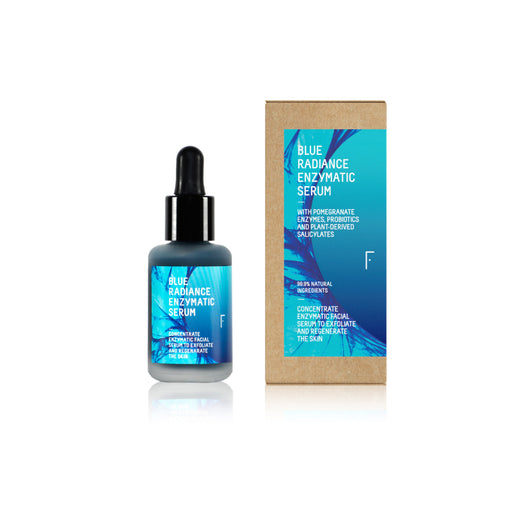 Siero Esfoliante con Acido Mandelico - Siero Enzimatico Blue Radiance - 30ml - Freshly Cosmetics - 1