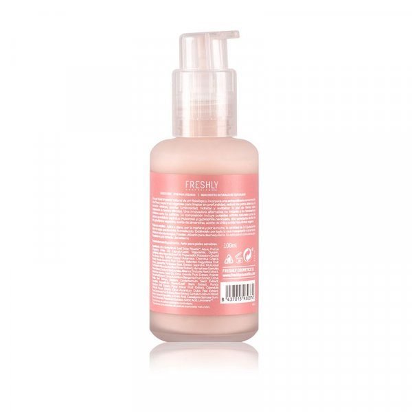 Gel Detergente Viso alla Pietra di Rosa - Freshly Cosmetics - 2